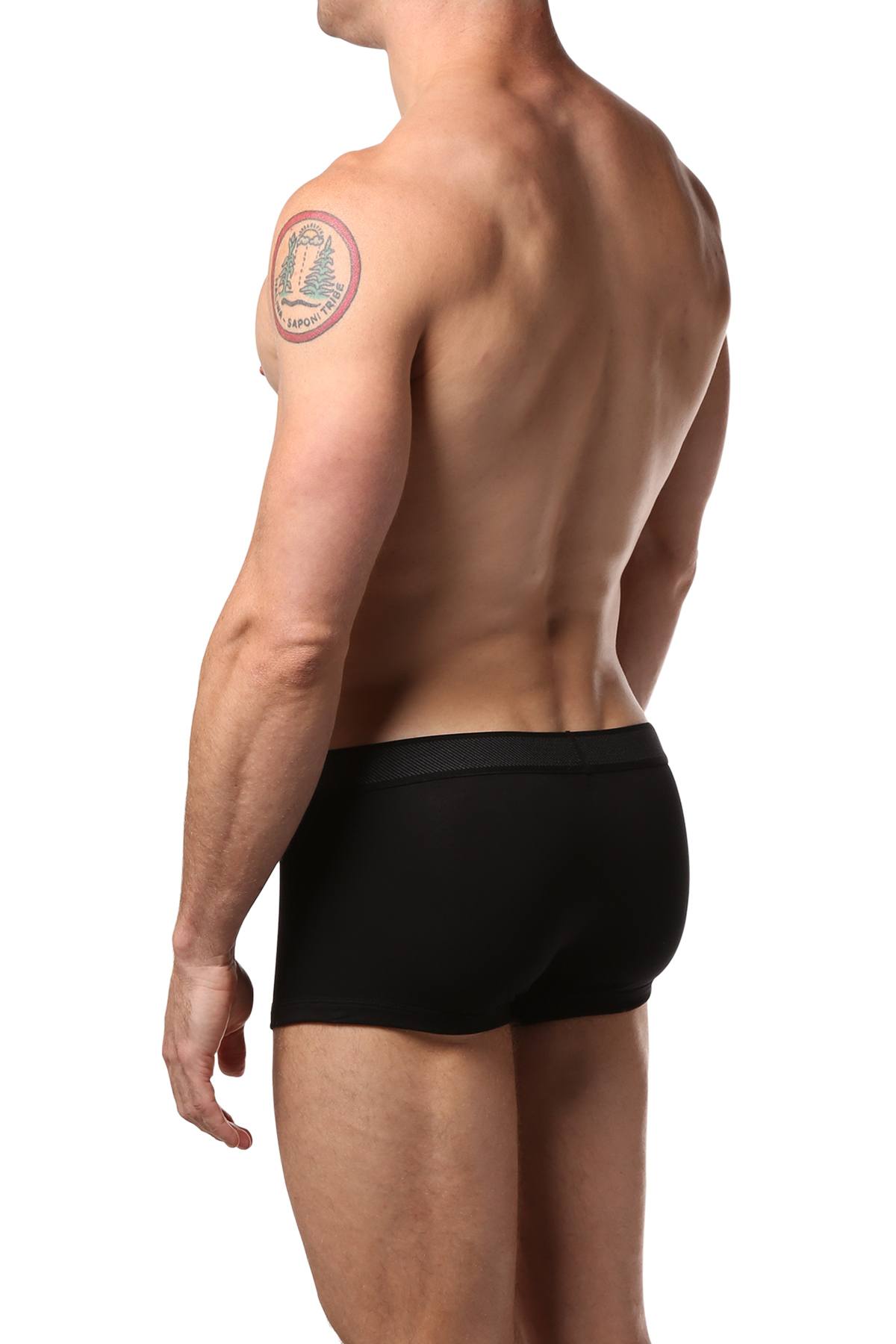 Papi Olive/Black/Stripe Brazilian Trunk 3-Pack