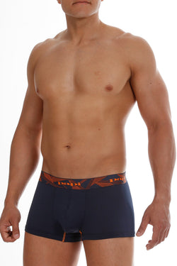Papi Orange/Navy Performance-Mesh Brazilian Trunk 2-Pack thumbnail 2
