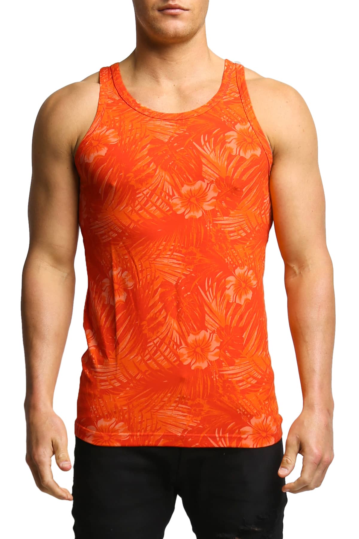 Papi Orange Oasis Tank Top