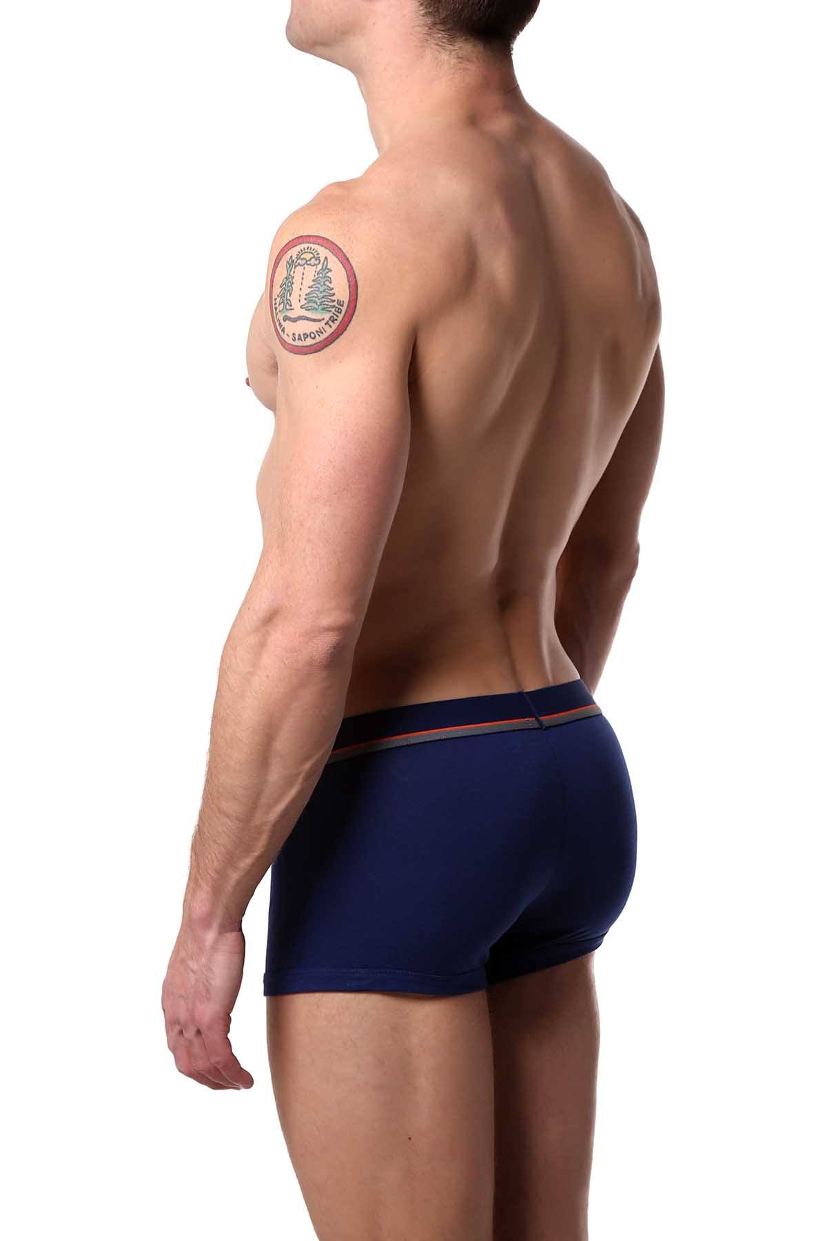 Papi Papaya/Grey/Blue Brazilian Trunk 3-Pack