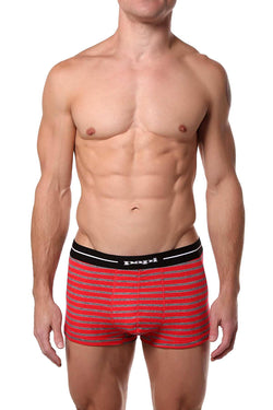 Papi Red/Black Solid/Stripe Brazilian Trunk 3-Pack thumbnail 2