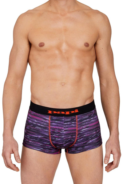Papi Red Glitch Print Microfiber Trunk