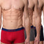 Papi Red/Grey/Black Brazilian Trunk 3-Pack