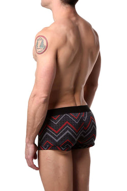 Papi Red/Grey Chevron Brazilian Trunk thumbnail 2
