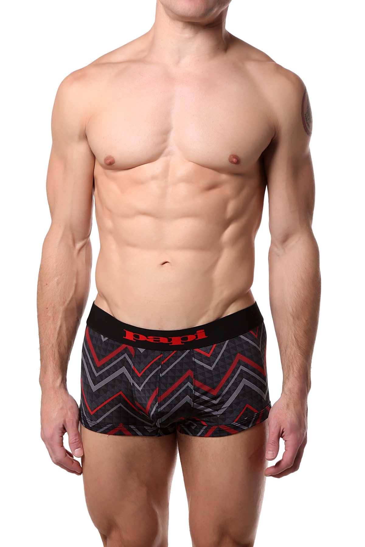Papi Red/Grey Chevron Brazilian Trunk