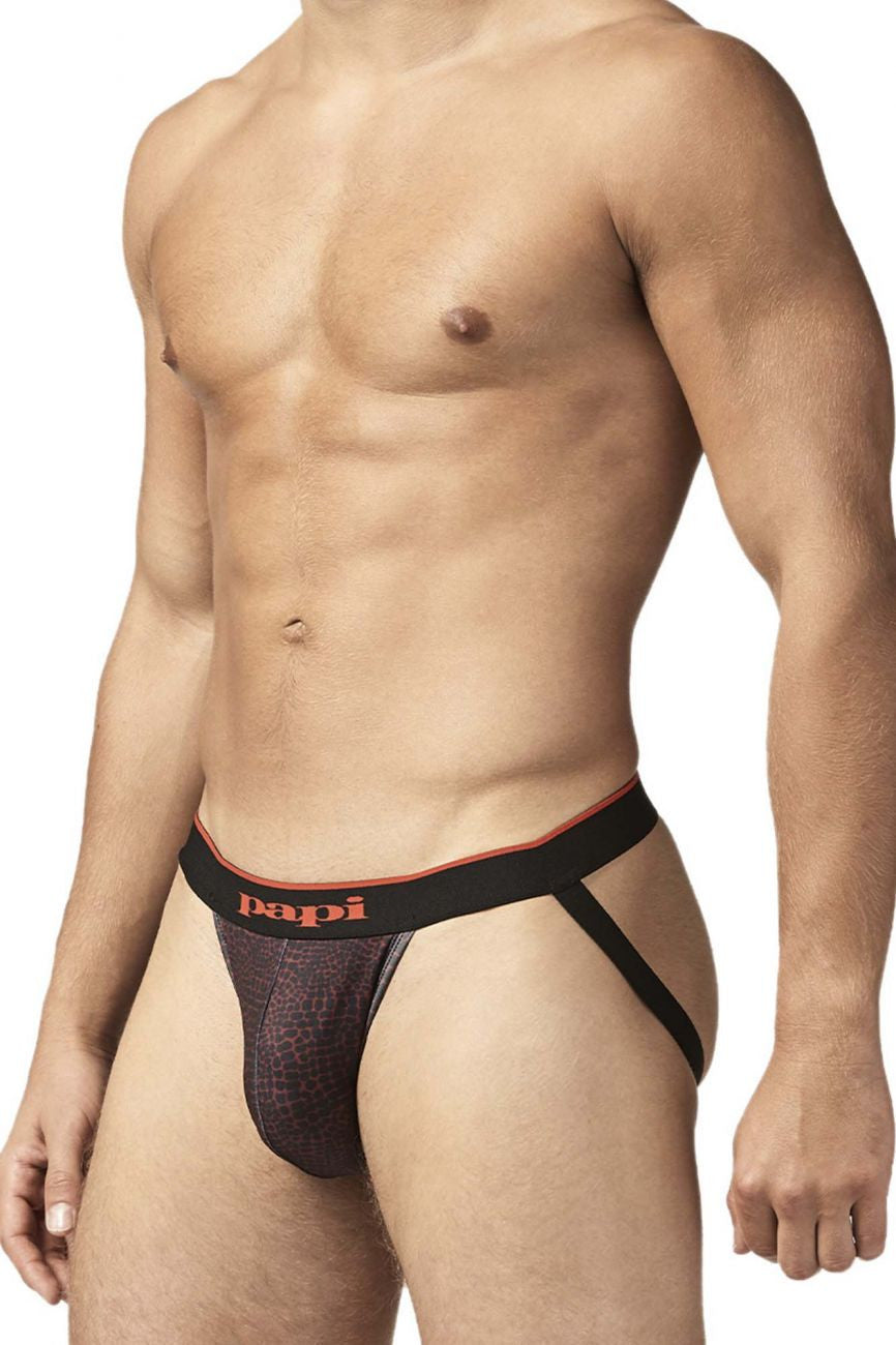 Papi Red Leopard 2PK Jockstraps