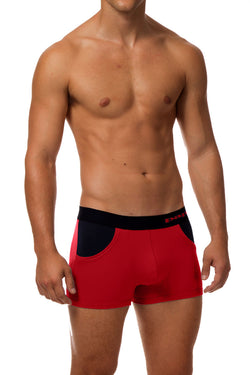 Papi Red Miami Beach Boxer Trunk thumbnail 2