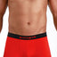 Papi Red Microflex Peached Single Solid Brazilian Trunk