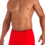 Papi Red Solid Skins Peached Jersey Mesh Boxer Short
