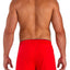 Papi Red Solid Skins Peached Jersey Mesh Boxer Short