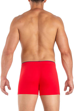 Papi Red Solid Skins Peached Jersey Mesh Brazilian Trunk thumbnail 2