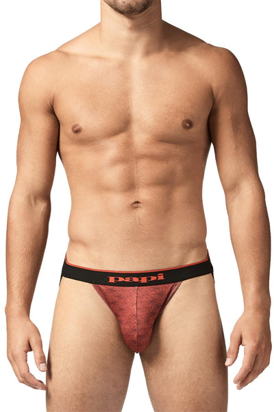 Papi Red Textured 2PK Jockstrap