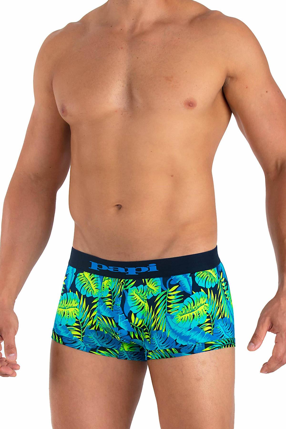 Papi Royal/Lime Floral Brazilian Trunk