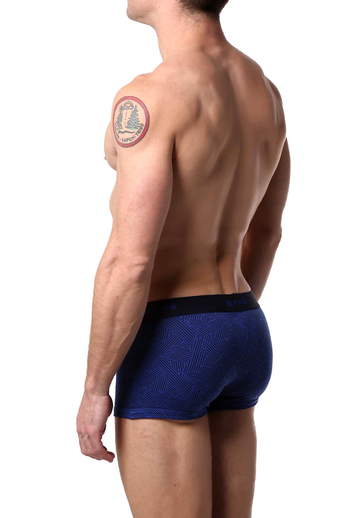 Papi Royal/Navy Patterned Brazilian Trunk 3-Pack