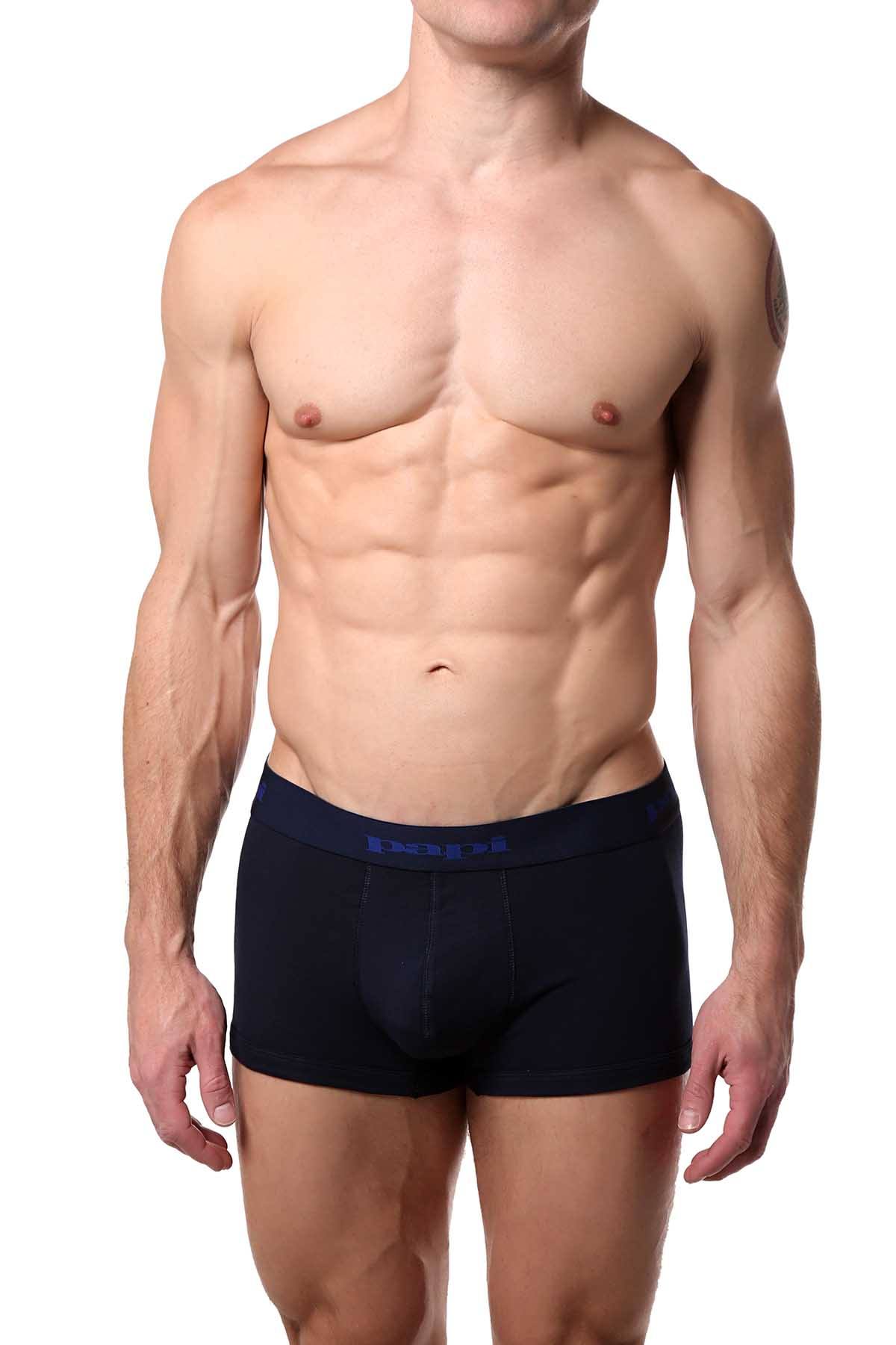 Papi Royal/Navy Patterned Brazilian Trunk 3-Pack