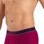 Papi Ruby-Red Textured Sport Injected Slub Jersey Brazilian Trunk