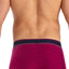 Papi Ruby-Red Textured Sport Injected Slub Jersey Brazilian Trunk