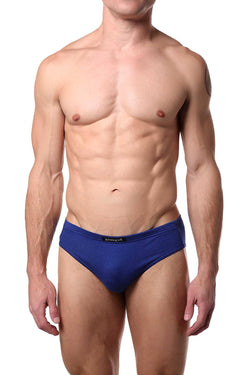 Papi Shades-of-Blue Premium Cotton Low-Rise Brief 5-Pack thumbnail 1