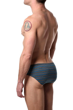 Papi Stripes-and-Solids Premium Cotton Low-Rise Brief 5-Pack thumbnail 3