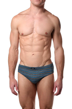 Papi Stripes-and-Solids Premium Cotton Low-Rise Brief 5-Pack thumbnail 2