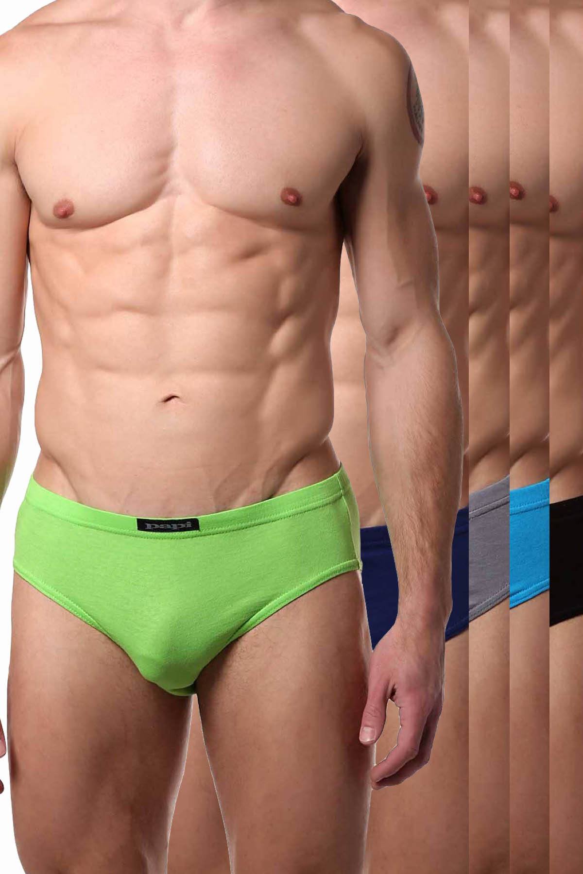 Papi Summertime Premium Cotton Low-Rise Brief 5-Pack