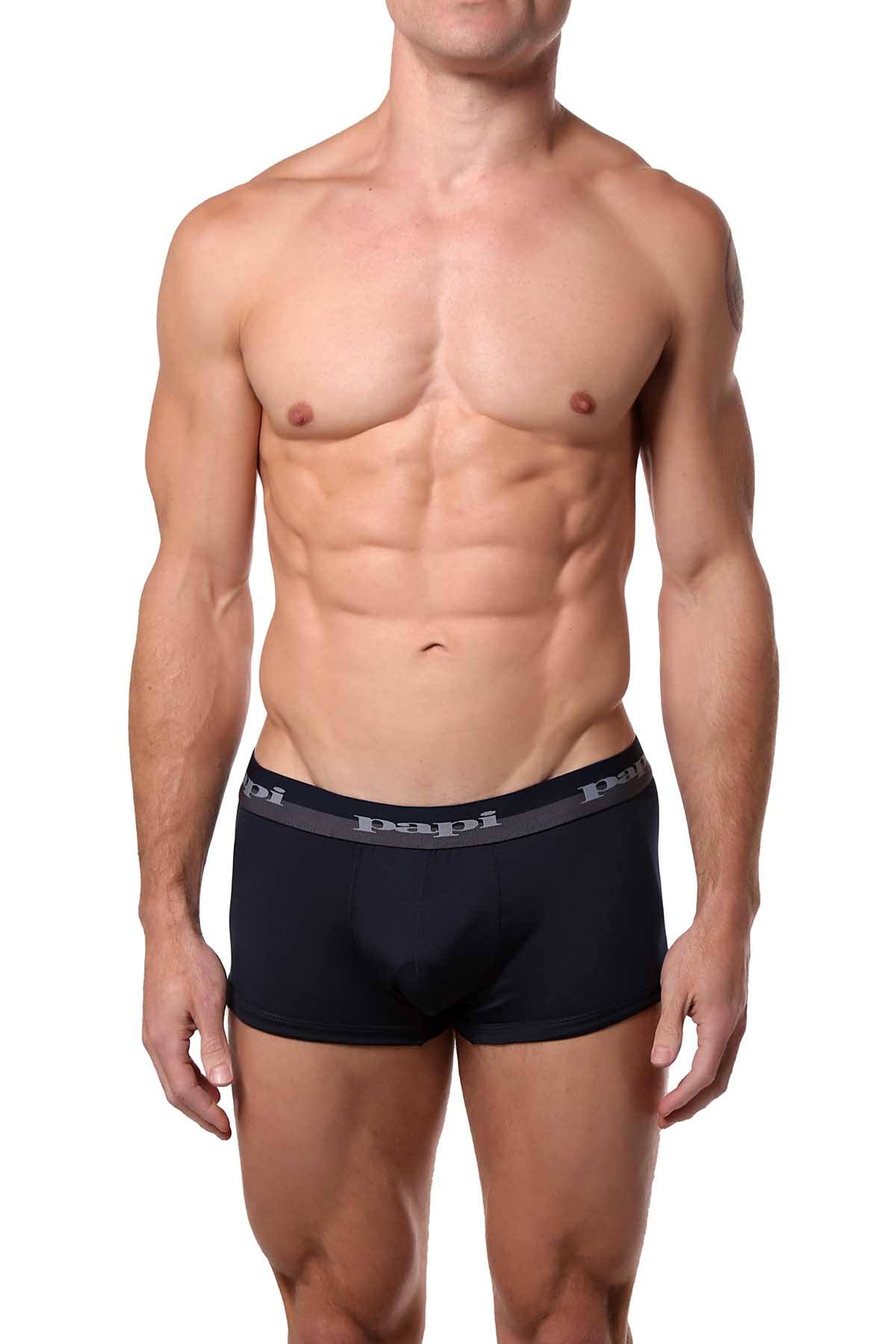 Papi Teal/Grey/Navy Sport-Performance Trunk 3-Pack