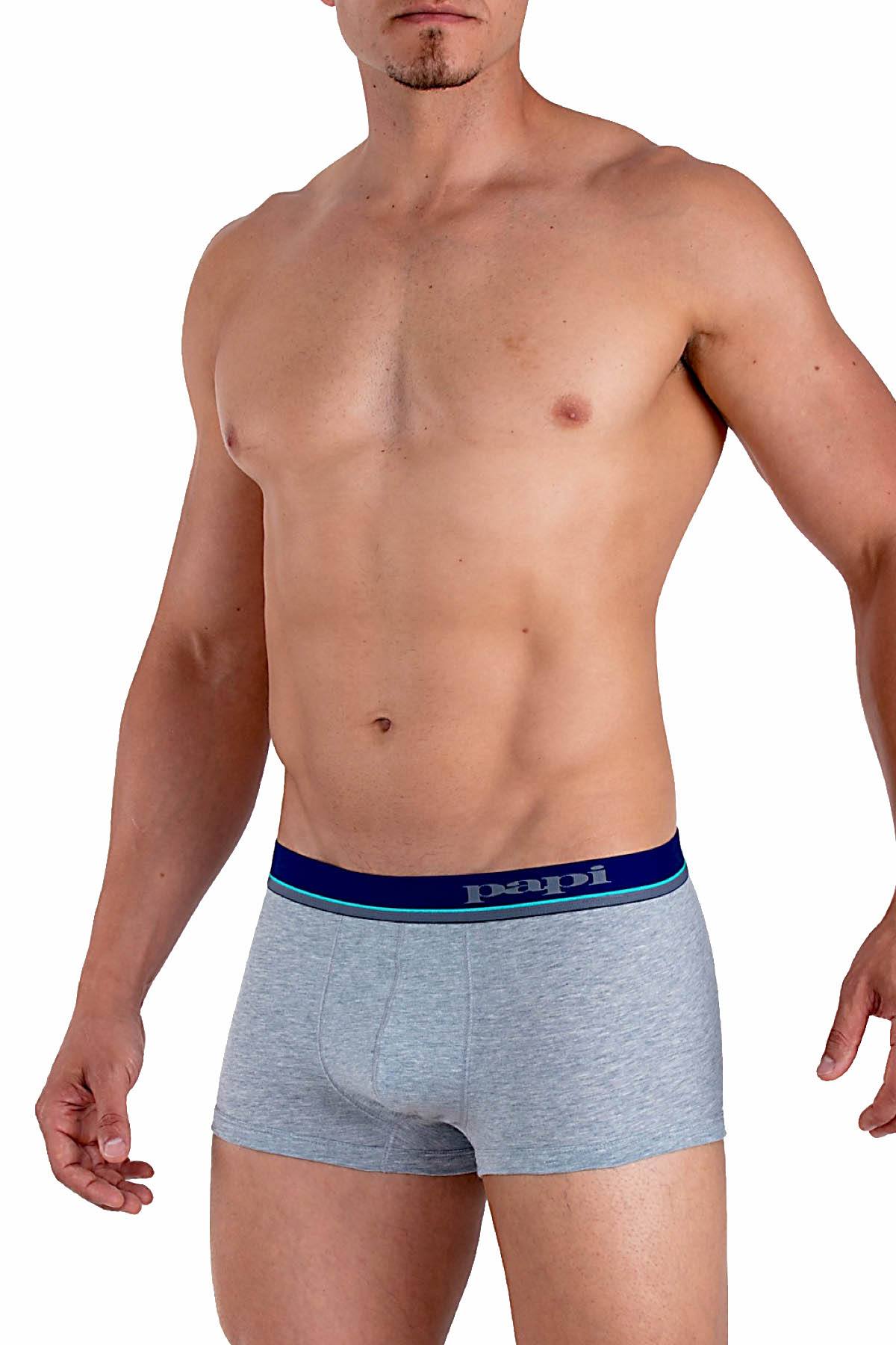 Papi Tiffany-Blue/Heather-Grey/Royal Brazilian Trunk 3-Pack