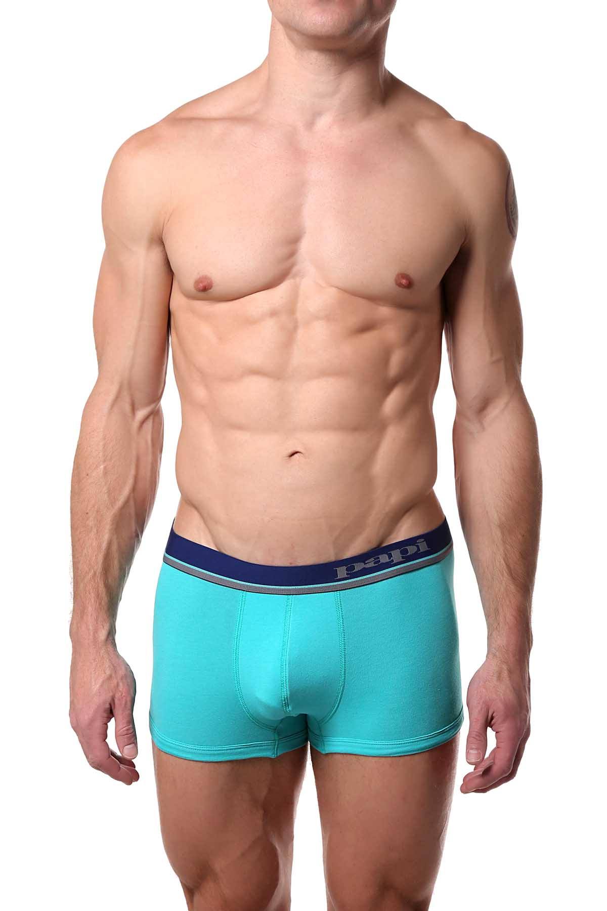 Papi Tiffany-Blue/Heather-Grey/Royal Brazilian Trunk 3-Pack
