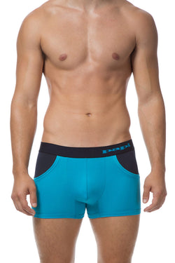 Papi Turquoise Miami Beach Boxer Trunk thumbnail 1