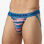 Papi Waves and Black 2-Pack Microfiber Jockstraps