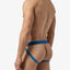 Papi Waves and Black 2-Pack Microfiber Jockstraps