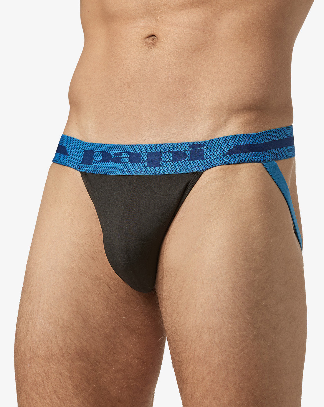 Papi Waves and Black 2-Pack Microfiber Jockstraps
