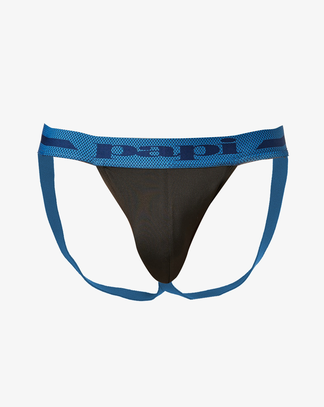 Papi Waves and Black 2-Pack Microfiber Jockstraps
