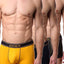 Papi Yellow/Navy Film-Strip Brazilian Trunk 3-Pack