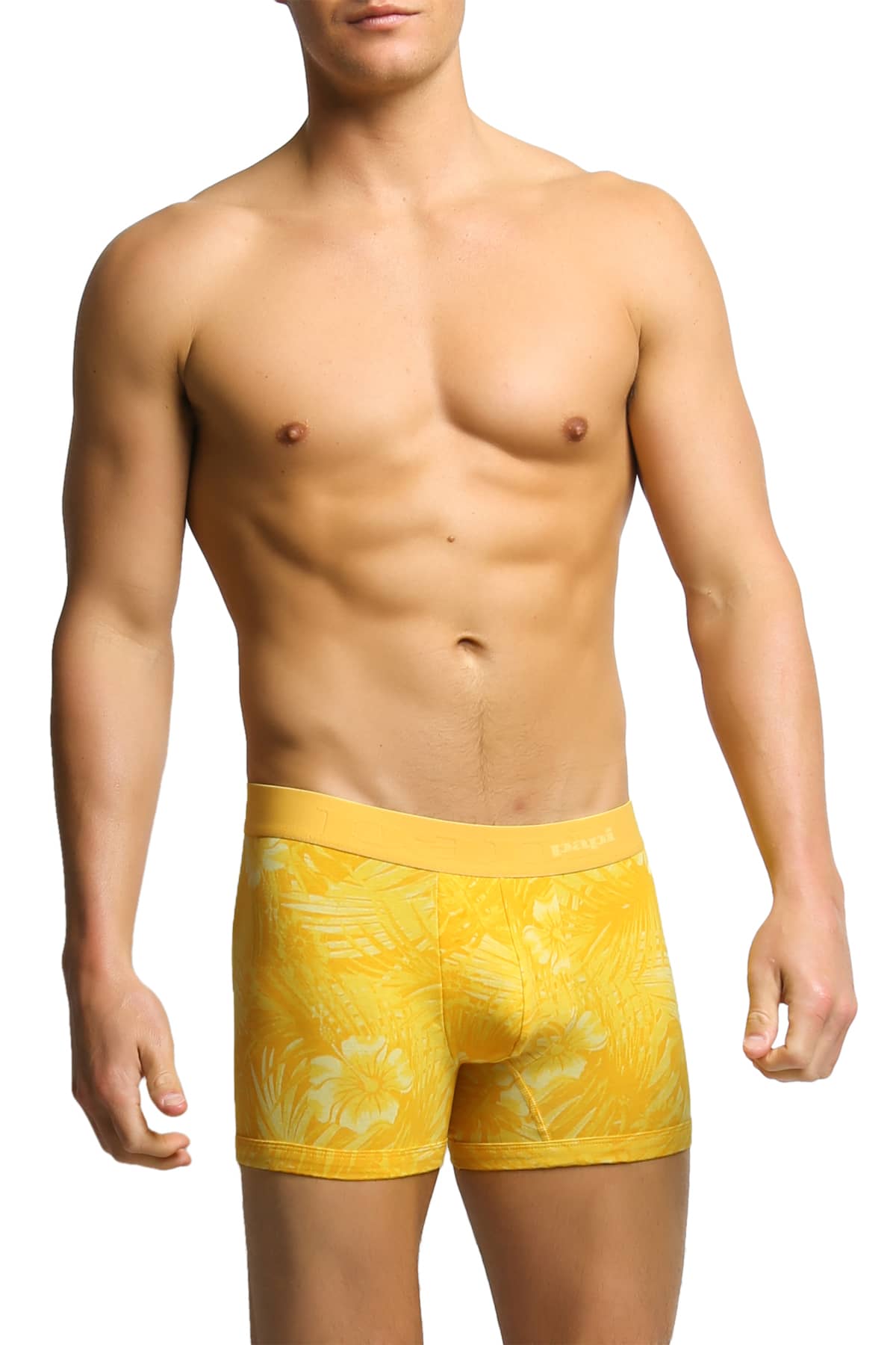 Papi Yellow Oasis Boxer Brief