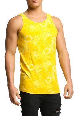 Papi Yellow Oasis Tank Top thumbnail 2