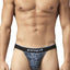 Papi blue Texture 2PK Microflex Jockstrap
