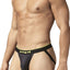 Papi charcoal Leopard 2PK Microflex Jockstrap