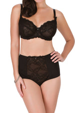 Parfait Sophia Black Lace Full-Cup Bra