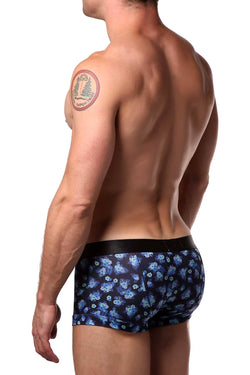 Parke & Ronen Black/Cobalt Hawaii Low-Rise Trunk thumbnail 2