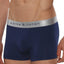 Parke & Ronen Navy-Blue Solid Trunk