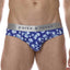 Parke & Ronen Navy/White Printed Hawaii Low-Rise Brief