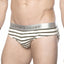Parke and Ronen Army-Stripe Yarn-Dye Low-Rise Brief