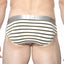 Parke and Ronen Army-Stripe Yarn-Dye Low-Rise Brief