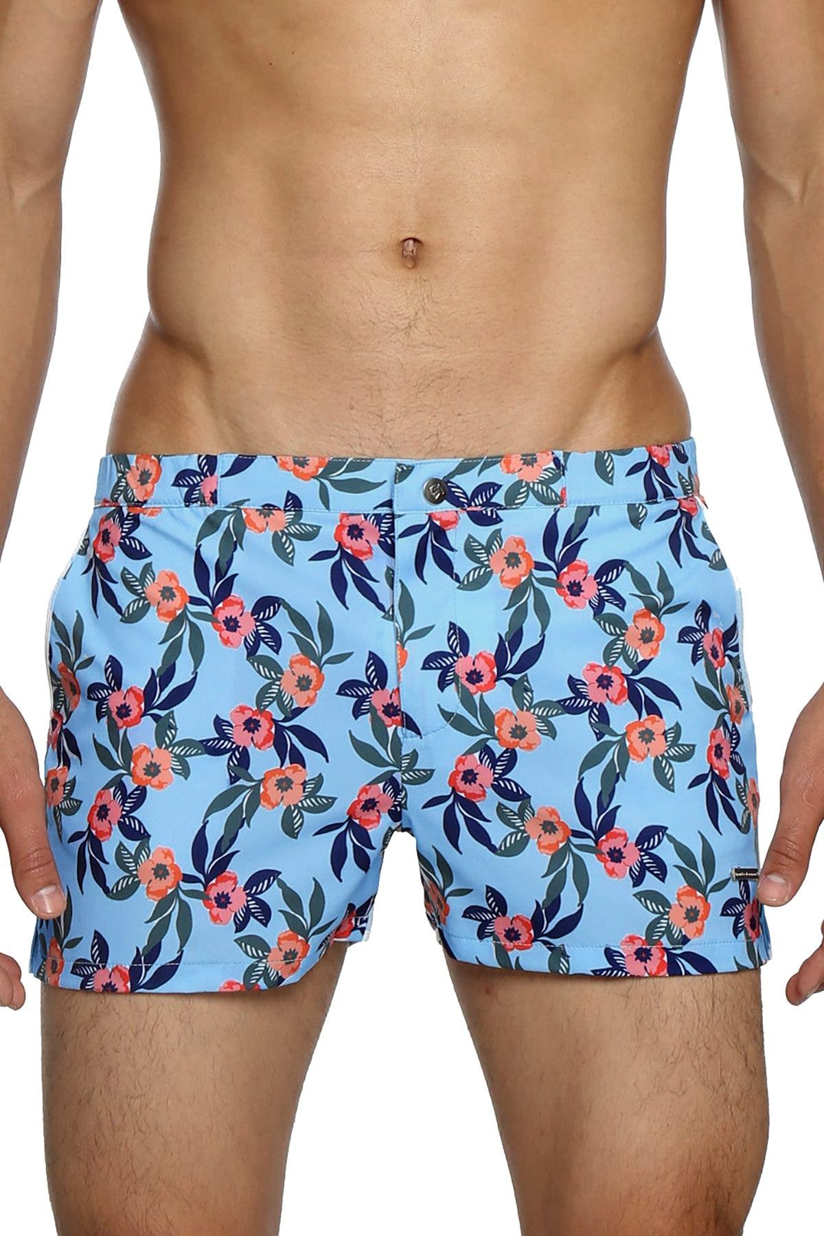 Parke and Ronen Bel-Air Sky 2" Angeleno Swim Trunk