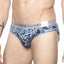 Parke and Ronen Blue/Navy Camo Brief