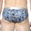 Parke and Ronen Blue/Navy Camo Brief