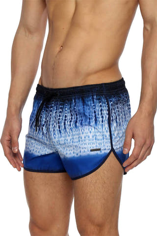 Parke and Ronen Blue Telluride 3" Stretch Sprinter Swim Short