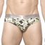 Parke and Ronen Khaki/Green Camo Brief
