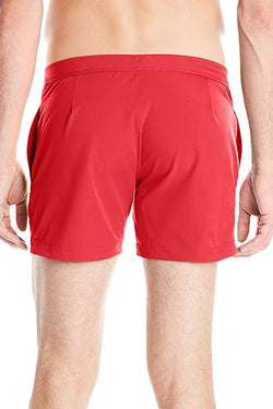 Parke and Ronen Red/Indigo 5" Lido Swim Short thumbnail 2